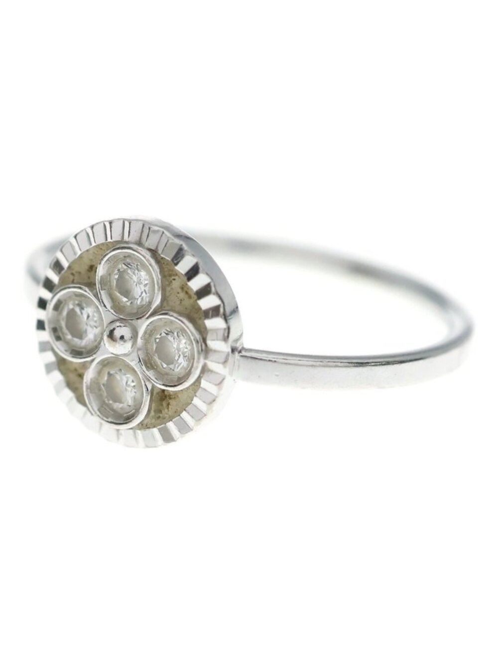 Louis Vuitton Bague Sunblossom Diamond Ring White Gold